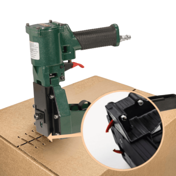 Detaliua capator pneumatic ambalaje carton