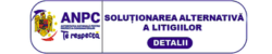 Buton pentru soluționarea alternativă a litigiilor (SAL) de către ANPC.