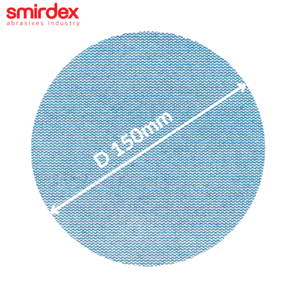 Discuri abrazive plasă velcro ceramice diametrul D150, granulatii P80÷P600