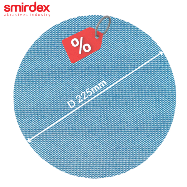 Discuri abrazive plasa velcro ceramice diametrul D225 pentru slefuirea peretilor, tavanelor, gletului