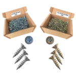 Suruburi metalice (holsuruburi) 3.5x18 mm pentru PAL si lemn