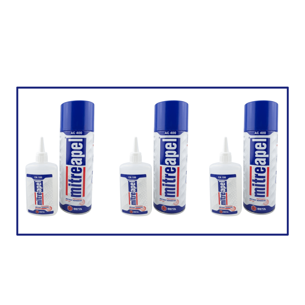 Adeziv Mitreapel bicomponent - pachet 3 buc