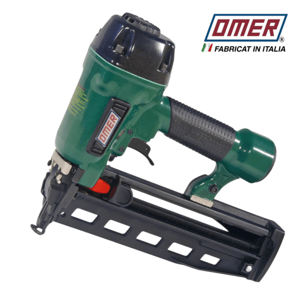 Capsator pneumatic profesional Omer B14.763 pentru cuie in benzi 1.4x1.6mm